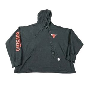 DKNY Sport Bulls Pullover Hoodie Sweater Oversized XL Boxy Streetwear 90s Hiphop